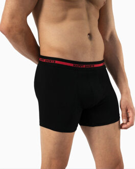 7-pack boxershorts heren multipack effen Zwart - L