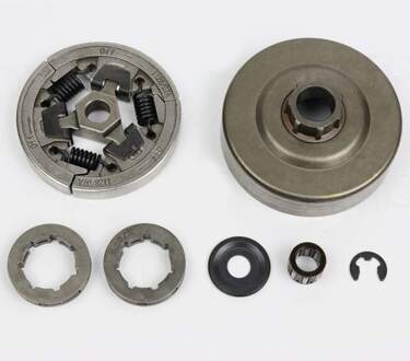 7 Pcs 3/8 ''Clutch Drum Velg Tandwiel Lager Kit Voor Stihl 036 MS360 Kettingzaag Clutch Drum Velg Tandwiel Lager kettingzaag Tool Deel