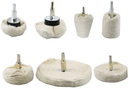 7 PCS/5 PCS Polijstschijf Voor Polijstmachine En Elektrische Schroevendraaier Voor Wiel Polijsten Auto Schilderen Care Polijsten Wiel tool 1205 #3 7stk