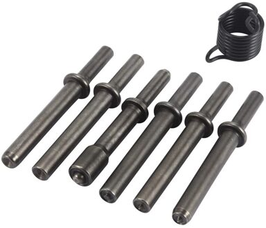 7 Pcs Grote Zware Smoothing Pneumatische Klinknagel Hamer Gereedschap Kit