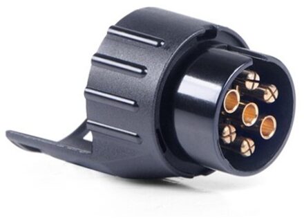 7 Pin Naar 13 Pin Mini Auto Vrachtwagen Trailer Connector Truck Elektrische Adapter Plug Waterdichte Signaal Licht Auto Towing Signaal licht Auto