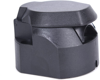 7 Pin Ronde Europese standaard Trailer Socket Zwart frosted materialen Trailer Socket 12 V Trekhaak Trekhaak Socket