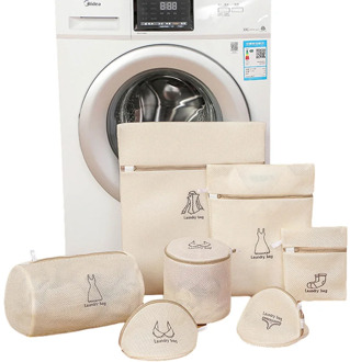 7 Size Mesh Laundry Bag for Washing Machine Clothes Washing Bag Sock Bra Underwear Clothes Organizer Bathroom Dirty Laundry Bags