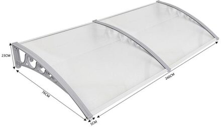 7 Stijlen Zon Onderdak Anti Uv Ultralight Zon Onderdak Outdoor Windows Deur Luifel Luifel Taffeta Tarp Sunshelter Snelle Levering Hwc 80x240 cm