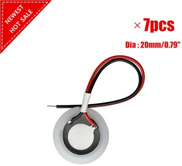 7 stks/partij 20mm Fogger Mist Maker Ultrasone Atomisatie Keramische Disc Ring Vel Verstuiver Luchtbevochtiger Accessoires SR020
