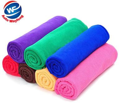 7 stks/partij Microfiber Handdoek Car Cleaning Wash Reinigingsdoekje Auto 50x25cm Handdoeken Microfiber Zorg Auto wassen handdoek