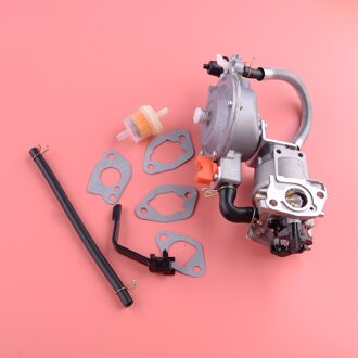 7 Stks/set Dual Fuel Carburateur Lpg Ng Conversie Fit Voor GX160 GX200 168F 170F 8-9HP 2KW-6.5KW Generator