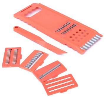 7 Stks/set Groente Fruit Aardappel Mandoline Slicer Peeler Dicer Cutter Chopper Rasp Groentesnijder Keuken Accessoires