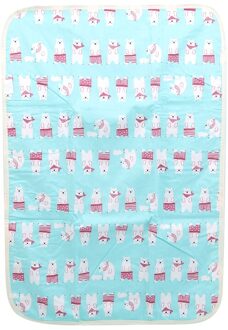 70*50Cm Babycommode Cartoon Katoen Waterdicht Vel Baby Veranderende Pad Tafel Luiers Urinoir Game Play Baby matras stijl 1