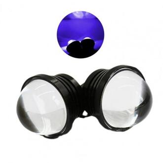 70% Sales! 2 Stuks Eagle Eye Licht Waterdichte Sterke Warmteafvoer Aluminium Praktische Dagrijlicht Voor Auto Blauw