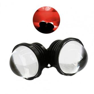 70% Sales! 2 Stuks Eagle Eye Licht Waterdichte Sterke Warmteafvoer Aluminium Praktische Dagrijlicht Voor Auto Rood