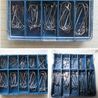 70 stks/set Staal Prikkeldraad Vishaken Met Gat 3 #4 #5 #6 #7 #8 #9 #10 #11 #12 # Vishaak Karper Visgerei