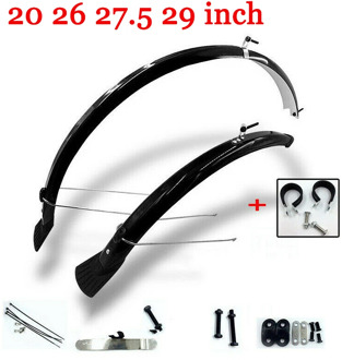 700C 20 26 27.5 29" Bicycle Fenders BMX MTB Bicycle Front/Rear Mudguard Set Light Weight Mud Guard Sets Bike Accessories