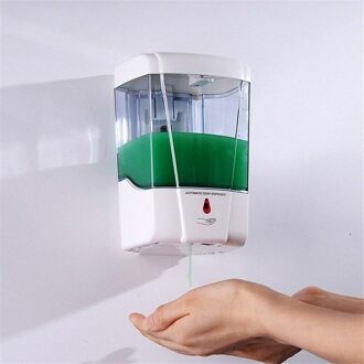700ml automatische sensor zeepdispenser Wandmontage Badkamer Liquid Sanitizer Dispenser Touchless Kitchen Huishoudelijke zeeppomp