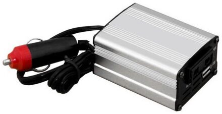 700W Zilver Omvormer Adapter Auto Converter 12V Naar 110V/220V Input Auto Power Converter voertuig Voeding Lader Uk Plug