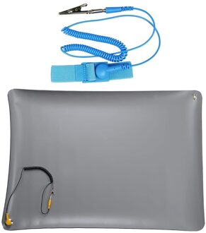 700X500X2.0mm Anti-Statische Mat + Grond Draad + Esd Pols Voor Mobiele Computer Reparatie Antistatische Deken, Esd Mat