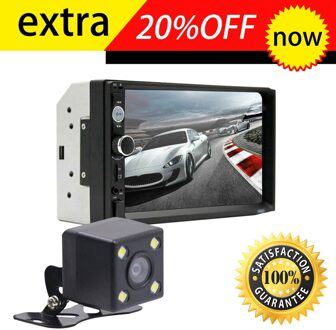 7010B 7 Inch Dubbele 2DIN Auto MP5 Speler Bt Touch Screen Stereo Radio Hd Multimedia Speler Ondersteuning Hetzelfde Scherm