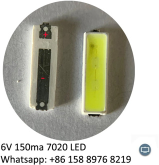 7020 LED 6V 150ma 3V 150ma For TV Backlight Repair 50PCS 100PCS 200PCS Per Package Available