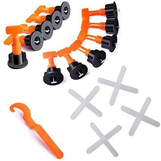 702Pcs T-Type Niveau Wiggen Tegel Spacers Voor Vloeren Wandtegel Carrelage Leveling Systeem Leveler Locator Spacers Tang