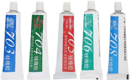 703 704 705 706 708 Vaste Hittebestendig Siliconen Rubber Afdichting Lijm Waterdicht siliconen rubber afdichting lijm