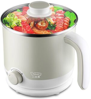 70C Slaapzaal Thuis Elektrische Stoomkoker Frituren Fornuis Multifunctionele Koken 600W Non-stick Stoomboot