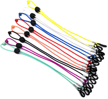70cm Adjustable Mask Lanyard Mask Wind-proof Rope Anti-lost Mask Fixed Buckle Masks Extension Straps Decompression Hanging Hook