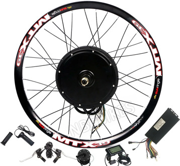 70km/h 72V 2000W Front Wheel Motor, 20" 24'' 26" 27.5” 28“ 29” 700C 2000W Electric Bike Kit ,Electric Bicycle Conversion Kit