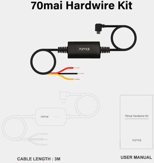 70mai Parkeren Surveillance Kabel Voor 70mai 4K A800 A800S Breed Pro Plus A500 A500S Hardwire Kit Voor 24H parking Monitor In De Auto