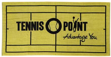 70x140 Handdoek-Geel,Zwart - nosize