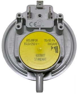 710790200 - Boiler Luchtdrukschakelaar Huba 115/95 Voor Baxi Nuvola3 Comfort 280 Fi Gpl, nuvola3 Comfort 240 Fi Gpl,Nuvola3 280