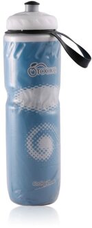 710Ml 24Oz Draagbare Outdoor Geïsoleerde Fles Water Fiets Fietsen Sport Waterkoker Recyclebaar Fles Drpp Scheepvaart blauw