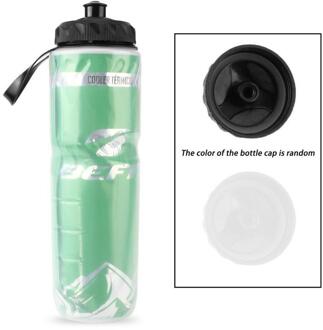 710Ml 24Oz Draagbare Outdoor Geïsoleerde Fles Water Fiets Fietsen Sport Waterkoker Recyclebaar Fles groen