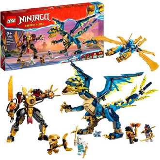 71796 Ninjago Elementdraak vs. de mecha van de keizerin (4111796)