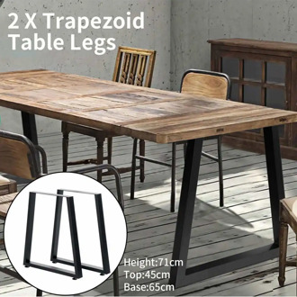 71cm Trapezoid Table Desk Legs Chair Leg Protectors Pads Sofa Cabinet Chairs Table legs DIY Handcrafts Hardware Home Furniture