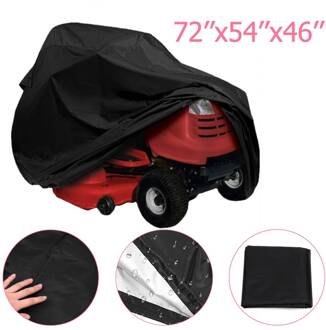 72 Inch Polyester Rit Op Grasmaaier Tractor Cover Voor Buiten Opslag Bescherming Waterproof Zonnebrandcrème Tractor Grasmaaier Cover