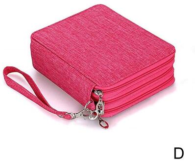 72 Kleur 78 Gat Kunst Schilderen Etui Student Briefpapier Zak Potlood Opslag Pen Gordijn Briefpapier Waterdichte Tas