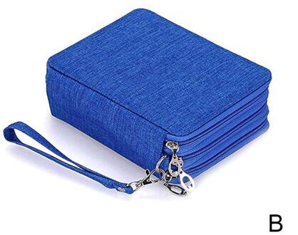 72 Kleur 78 Gat Kunst Schilderen Etui Student Briefpapier Zak Potlood Opslag Pen Gordijn Briefpapier Waterdichte Tas