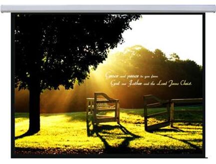 72" Projectiescherm Electrisch Oprolbaar - small