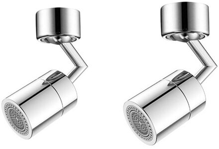 720 Graden Universele Splash Filter Kraan Beweegbare Keuken Badkamer Kraan Waterbesparende Nozzle Spuit Splash-Proof Extender 2stk