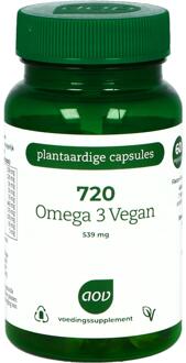 720 Omega 3 Vegan - 60 vegasoftgels - Vetzuren - Voedingssupplement