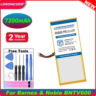 7200Mah Batterij AVPB00, AVPB002-A110-01, BNTV600 Voor Barnes & Noble BNTV600, Nook Hd + Plus, nook Hd + 9, Ovatie Batterijen