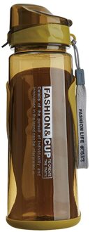 720Ml Fles Water Draagbare Outdoor Sport Water Cup Voor Drinken Thee Milkshake Mok Grote Capaciteit Klimmen Fiets Gym Ruimte cup geel