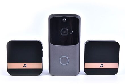 720P Wifi Smart Draadloze Beveiliging Deurbel Hd Visuele Intercom Opname Draadloze Deurbel Camera 'S Nachtzicht Pir Detectie
