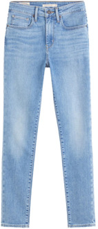 721 High waist skinny jeans met stretch Indigo - W29/L30