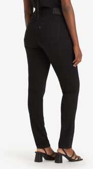 721 High waist skinny jeans met stretch Zwart - W26/L28