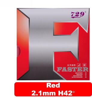 729 Vriendschap 729-08 Pro 729-08 Es Loop Met Aanval Puistjes In Tafeltennis Pingpong Rubber Met spons fater rood