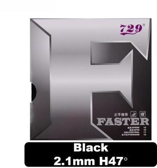 729 Vriendschap 729-08 Pro 729-08 Es Loop Met Aanval Puistjes In Tafeltennis Pingpong Rubber Met spons fater zwart