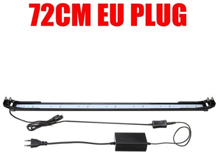72Cm 24W Aquarium Licht Aquarium Lamp Aquarium Led Verlichting Indoor Planten Vissen Luminaria Rgb Dimmen Met Afstandsbediening controle EU plug