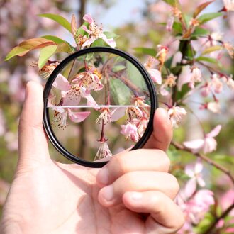 72Mm Split Dioptrie Prisma Camera Voorgrond Vergrootglas Onscherpte Filter Film En Televisie Split-Veld Props Slr Fotografie