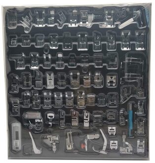 72Pcs Binnenlandse Naaimachine Naaivoeten Voor Brother, Babylock, Singer, Janome Elna, toyota, Home, Eenvoud